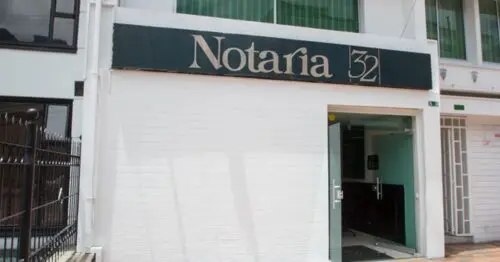 NOTARIA 32  CARRERA 13 NOTARIA 32  CARRERA 13